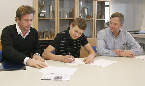 Fra venstre: Jan Ove Nystuen, Michael K. Christensen, Harald Huysman.
